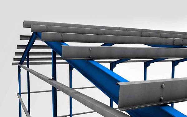 کاربرد پروفیل زد در سقف سوله و ورزشگاه ها