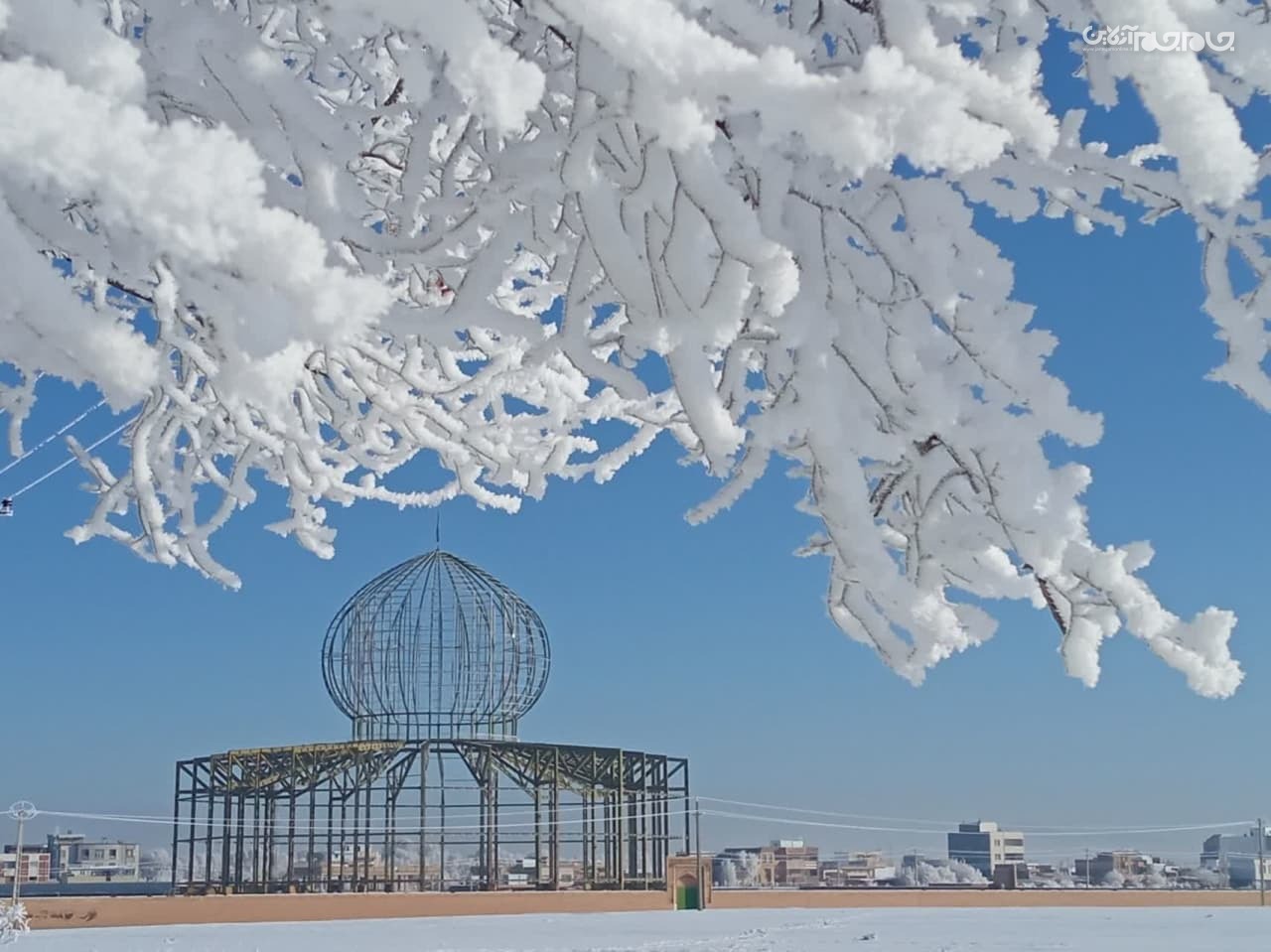 طبیعت برفی و زمستانی شهرستان بروجن (سوئیس ایران)