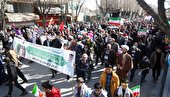 حضور حماسی تلاشگران ذوب آهن اصفهان در راهپیمایی یوم ا... ۲۲ بهمن