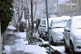 گزارش تصویری | تهران سفیدپوش شد