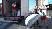 سومین محموله هلال احمر یزد به مناطق زلزله زده خوی ارسال شد