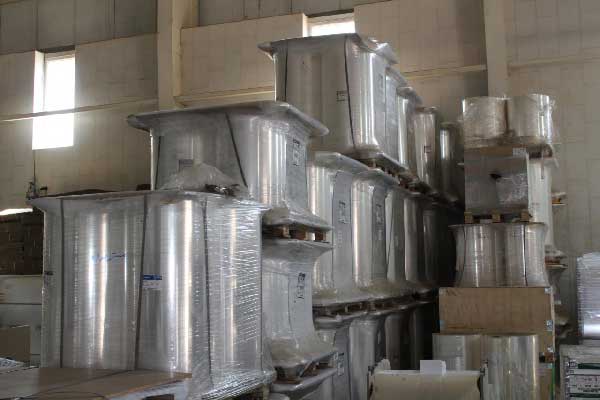 نحوه بسته بندی با استرچ پالت بند نحوه بسته بندی با استرچ پالت بند