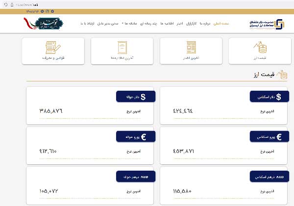 نرخ دلار در مرکز مبادله ارز و طلا کاهش یافت نرخ دلار در مرکز مبادله ارز و طلا کاهش یافت