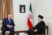 گزارش تصویری | دیدار رئیس جمهور بلاروس با رهبر معظم انقلاب