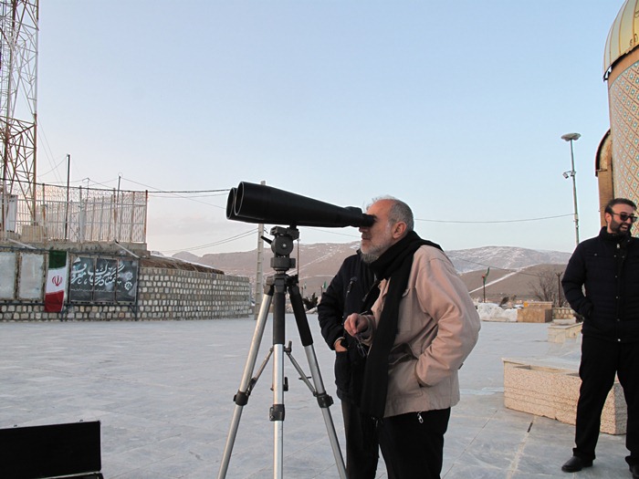 استهلال و رؤیت هلال ماه شعبان المعظم توسط راصد بینالمللی هلال ماه های قمری استهلال و رؤیت هلال ماه شعبان المعظم توسط راصد بینالمللی هلال ماه های قمری