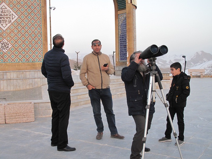 استهلال و رؤیت هلال ماه شعبان المعظم توسط راصد بینالمللی هلال ماه های قمری استهلال و رؤیت هلال ماه شعبان المعظم توسط راصد بینالمللی هلال ماه های قمری