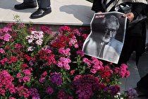 مراسم تشییع پیکر نادر طالب‌ زاده در صداوسیما +گزارش تصویری