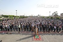 اقامه نماز عید سعید فطر در حرم حضرت عبدالعظیم +گزارش تصویری