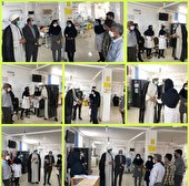 تجليل از مدافعان سلامت بخش تالاسمي بيمارستان نياپور بندرخمير بمناسبت روز جهاني تالاسمي