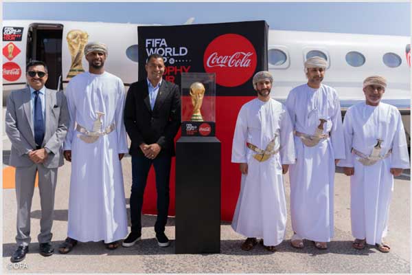 کاپ جام جهانی 2022 به عمان رسید +عکس