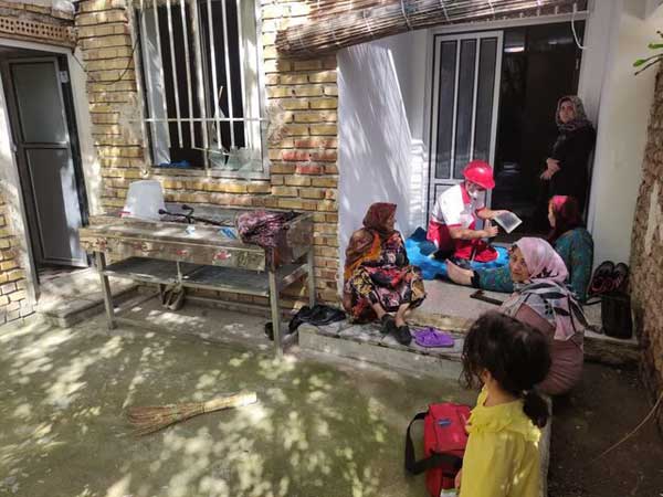 عکس | نشت گاز در یک واحد مسکونی در گالیکش