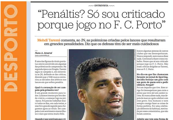 عکس | گفتگوی خواندنی با طارمی بعد از قهرمانی با پورتو عکس | گفتگوی خواندنی با طارمی بعد از قهرمانی با پورتو