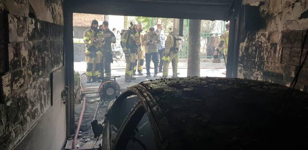 عکس | انفجار مرگبار پژو ۲۰۷ در یوسف‌آباد