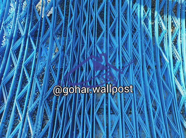 گوهرسازه ؛ تولید کننده وال پست و میلگرد بستر در حجم بالا