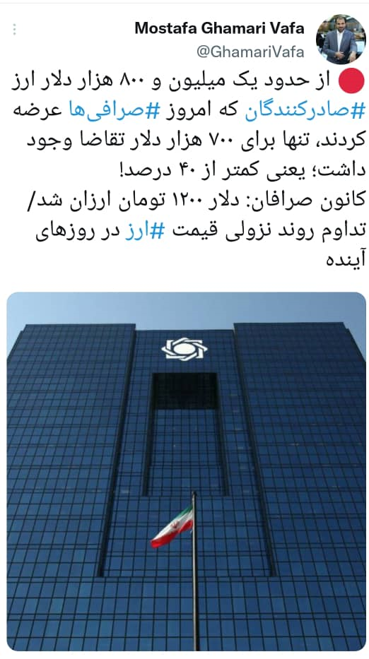 قیمت دلار در سراشیبی | قیمت دلار پایین می آید؟ قیمت دلار در سراشیبی | قیمت دلار پایین می آید؟