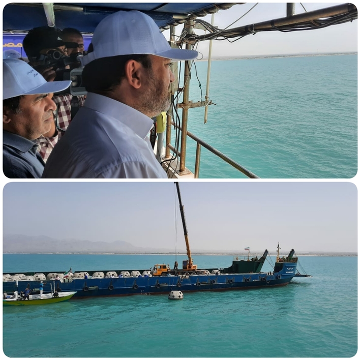به آب‌اندازی نخستین سازه زیستگاه مصنوعی در آب‌های خلیج فارس