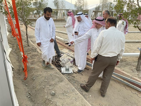 عکس | عرفات مهیای قدوم حجاج ایرانی می‌شود