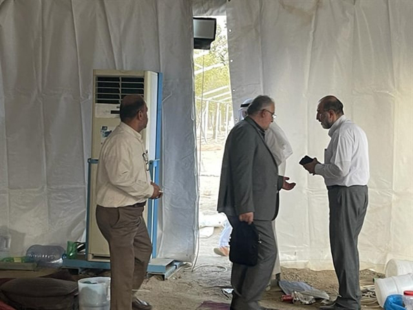 عکس | عرفات مهیای قدوم حجاج ایرانی می‌شود