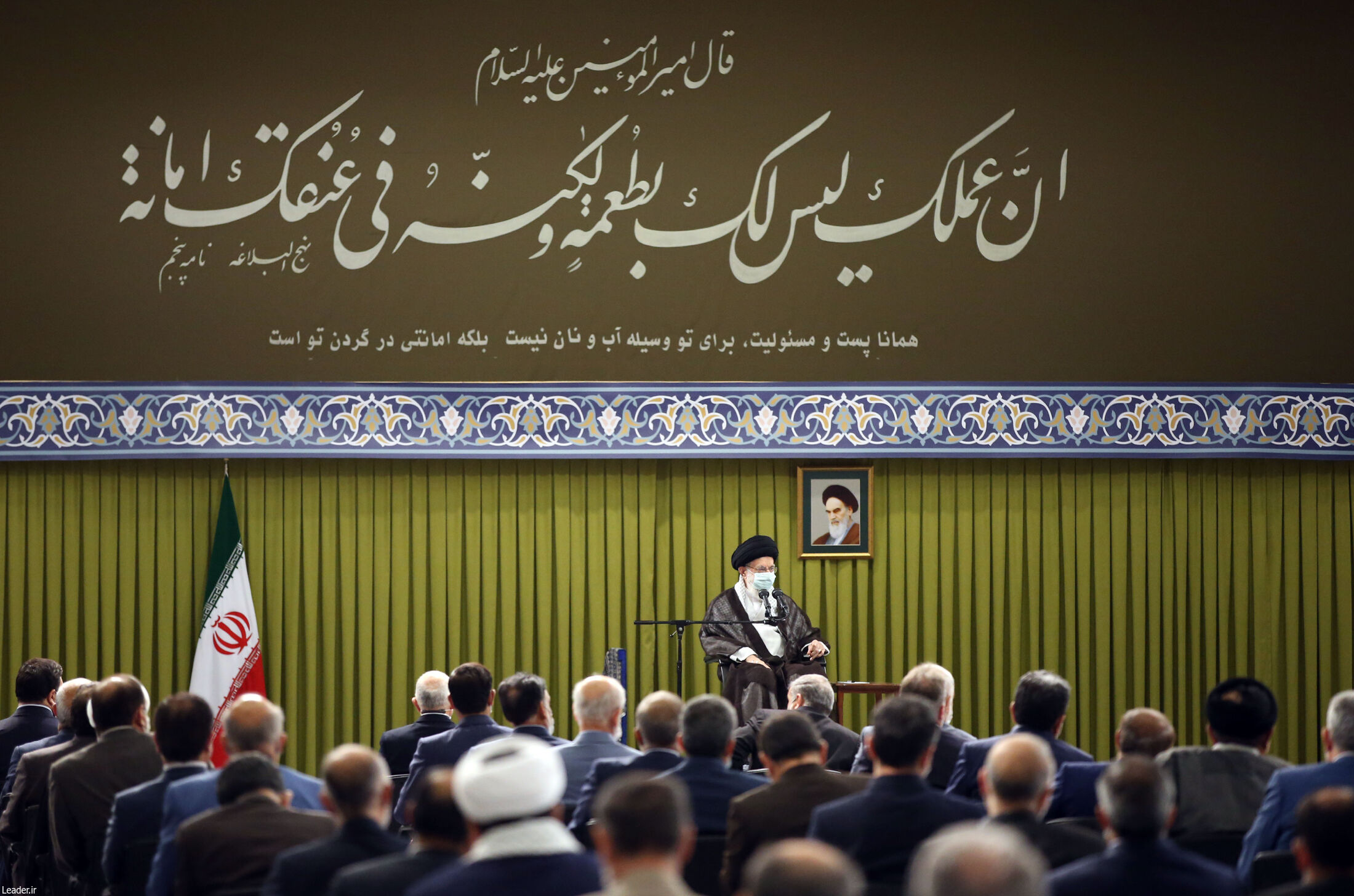 دیدار نمایندگان مجلس شورای اسلامی با رهبر انقلاب (عکس)