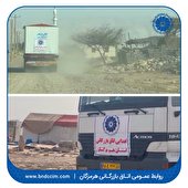 بخش دوم کانکس های اهدایی اتاق بازرگانی به روستای کلاتو از توابع بندرلنگه تحویل داده شد