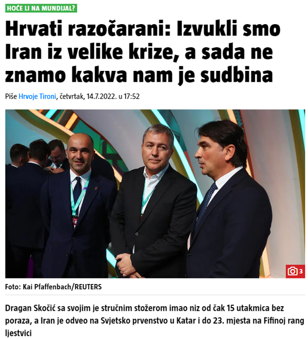 برکناری ما یک تصمیم رادیکال است | چرا باید با برانکو تماس بگیریم؟ برکناری ما یک تصمیم رادیکال است | چرا باید با برانکو تماس بگیریم؟