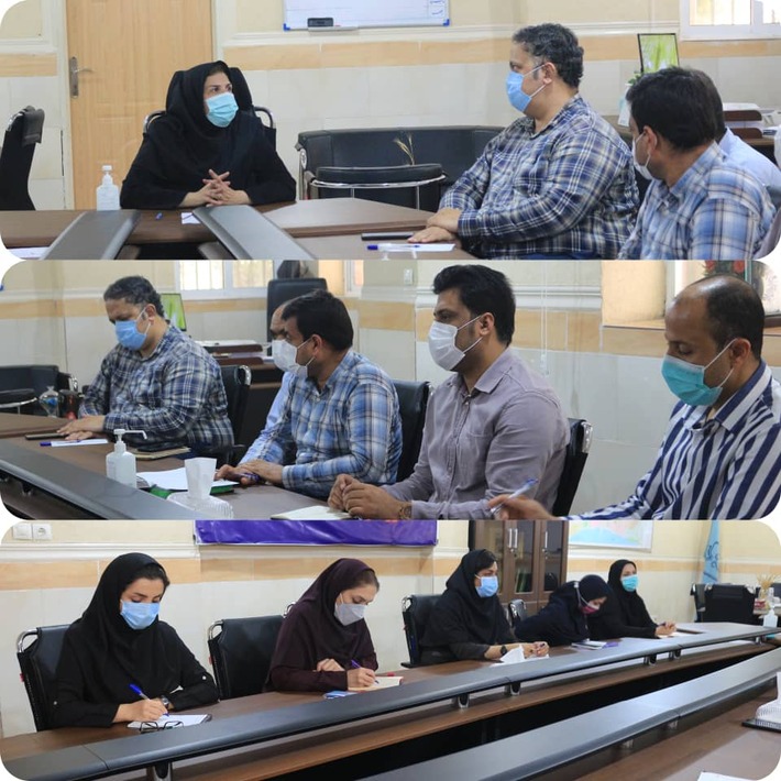 برگزاری جلسه مدیریت بحران بلایا در مرکز بهداشت شهرستان بندرعباس