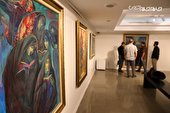 گزاش تصویری | نمایشگاه آثار حبیب الله صادقی در گالری ابوالفضل عالی