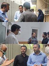 بازدید ناظران استانداری از پروژه در حال ساخت بیمارستان فوق تخصصی کودکان