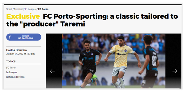 عکس | تمجید نشریه پرتغالی از ستاره ایران عکس | تمجید نشریه پرتغالی از ستاره ایران