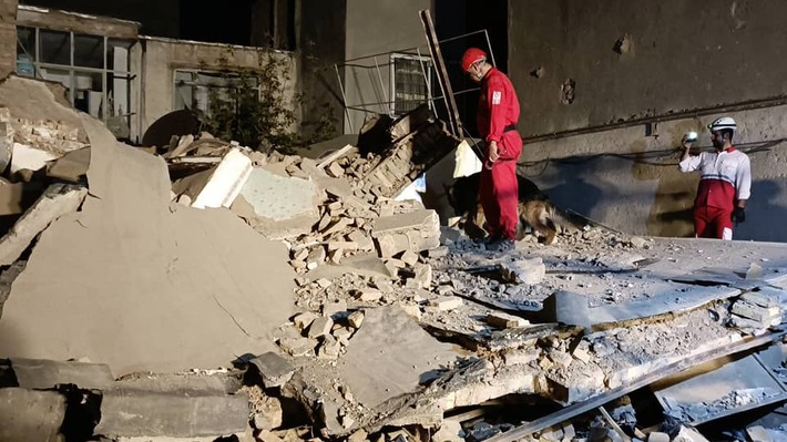 مصدومیت 4 نفر در تخریب بر اثر انفجار دو باب منزل مسکونی در خیابان کوشش مشهد