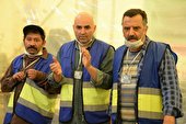 گزارش تصویری از سریال مسعوده ده نمکی که با نام آزادی مشروط تهیه می شود