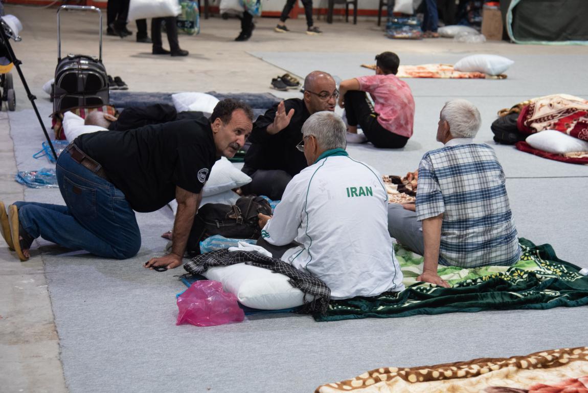 موکب نمایشگاه بین المللی شهر اربیل پذیرای زاِئران حسینی از مرز تمرچین موکب نمایشگاه بین المللی شهر اربیل پذیرای زاِئران حسینی از مرز تمرچین