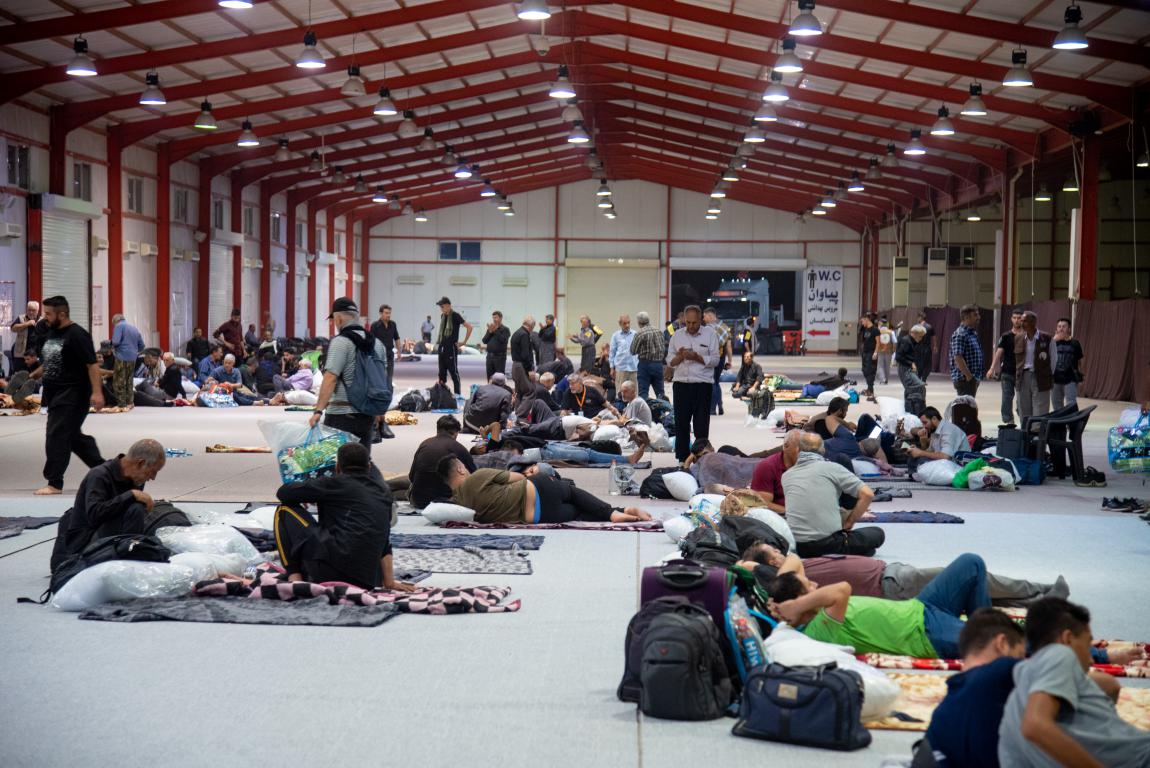 موکب نمایشگاه بین المللی شهر اربیل پذیرای زاِئران حسینی از مرز تمرچین موکب نمایشگاه بین المللی شهر اربیل پذیرای زاِئران حسینی از مرز تمرچین