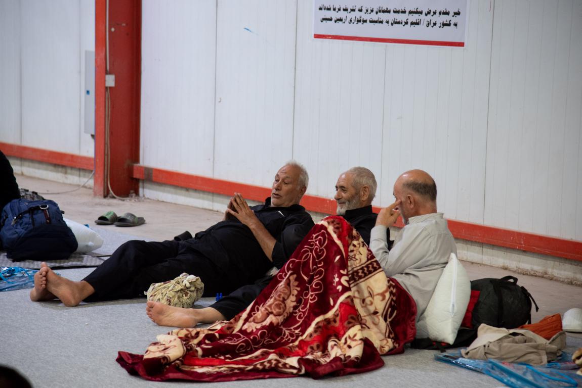 موکب نمایشگاه بین المللی شهر اربیل پذیرای زاِئران حسینی از مرز تمرچین موکب نمایشگاه بین المللی شهر اربیل پذیرای زاِئران حسینی از مرز تمرچین