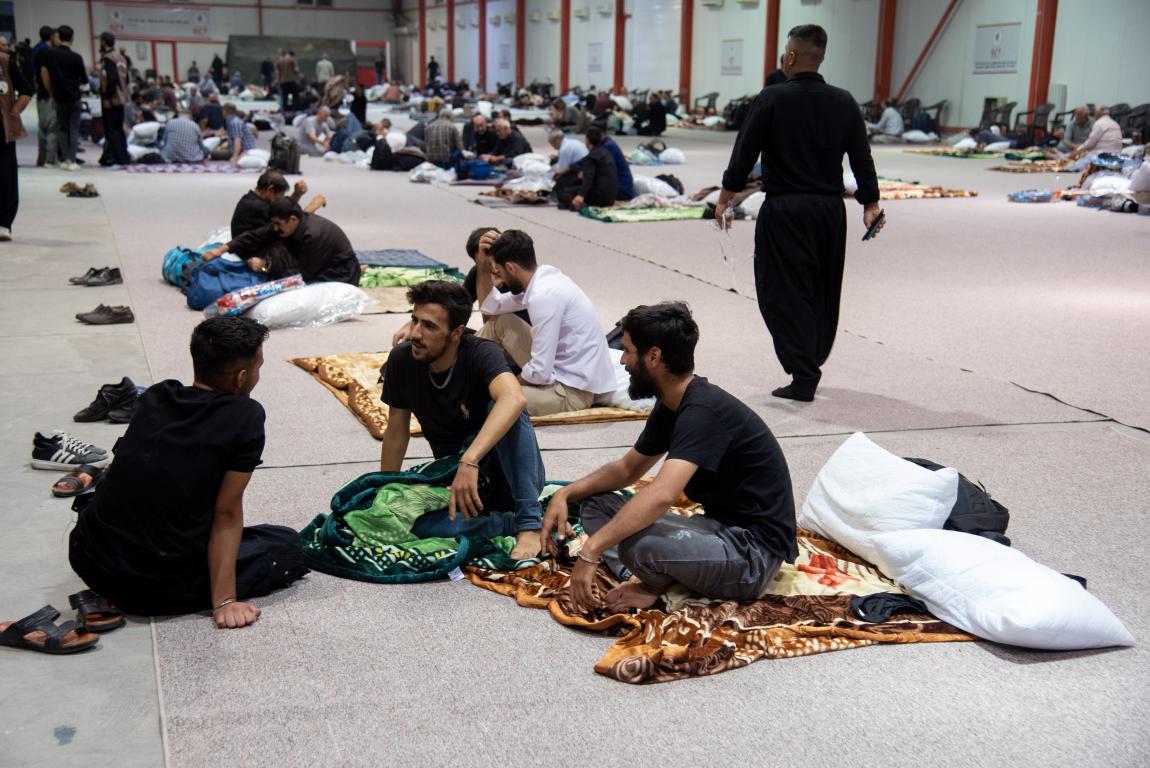 موکب نمایشگاه بین المللی شهر اربیل پذیرای زاِئران حسینی از مرز تمرچین موکب نمایشگاه بین المللی شهر اربیل پذیرای زاِئران حسینی از مرز تمرچین