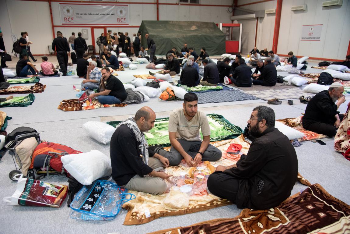 موکب نمایشگاه بین المللی شهر اربیل پذیرای زاِئران حسینی از مرز تمرچین موکب نمایشگاه بین المللی شهر اربیل پذیرای زاِئران حسینی از مرز تمرچین