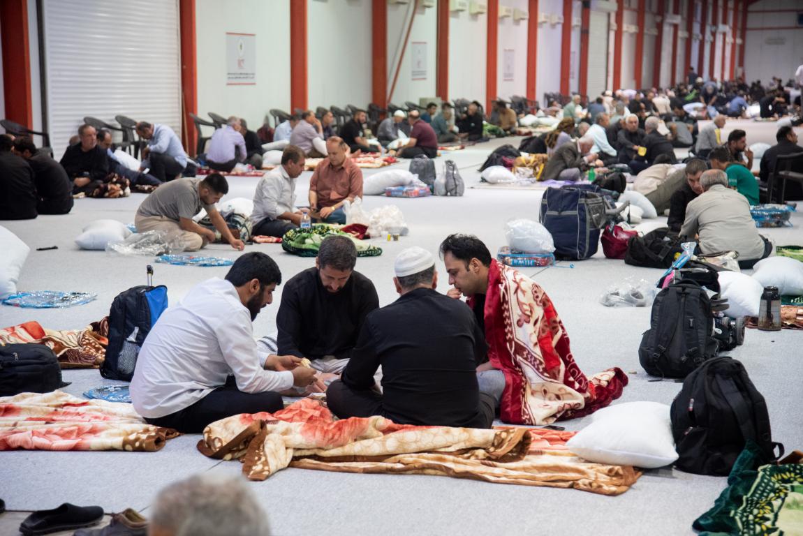 موکب نمایشگاه بین المللی شهر اربیل پذیرای زاِئران حسینی از مرز تمرچین موکب نمایشگاه بین المللی شهر اربیل پذیرای زاِئران حسینی از مرز تمرچین