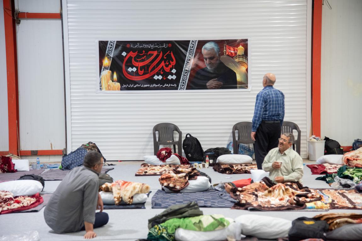 موکب نمایشگاه بین المللی شهر اربیل پذیرای زاِئران حسینی از مرز تمرچین موکب نمایشگاه بین المللی شهر اربیل پذیرای زاِئران حسینی از مرز تمرچین