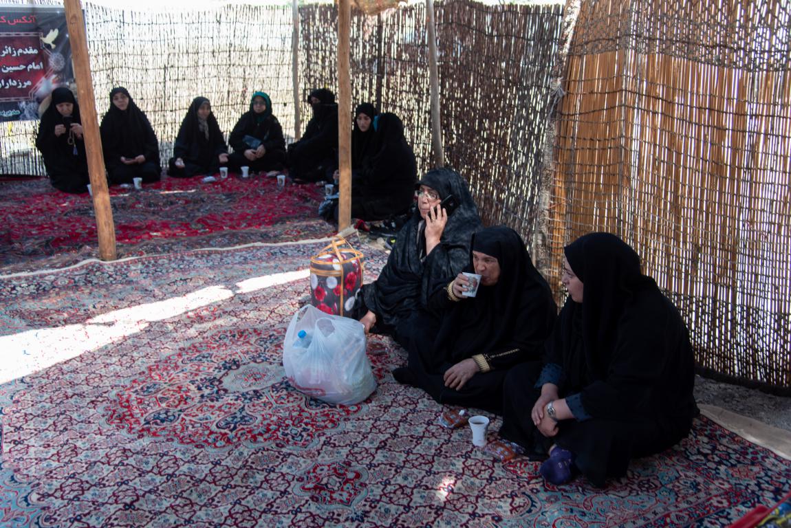 گزارش تصویری تردد زائران اربعین حسینی از مرز تمرچین