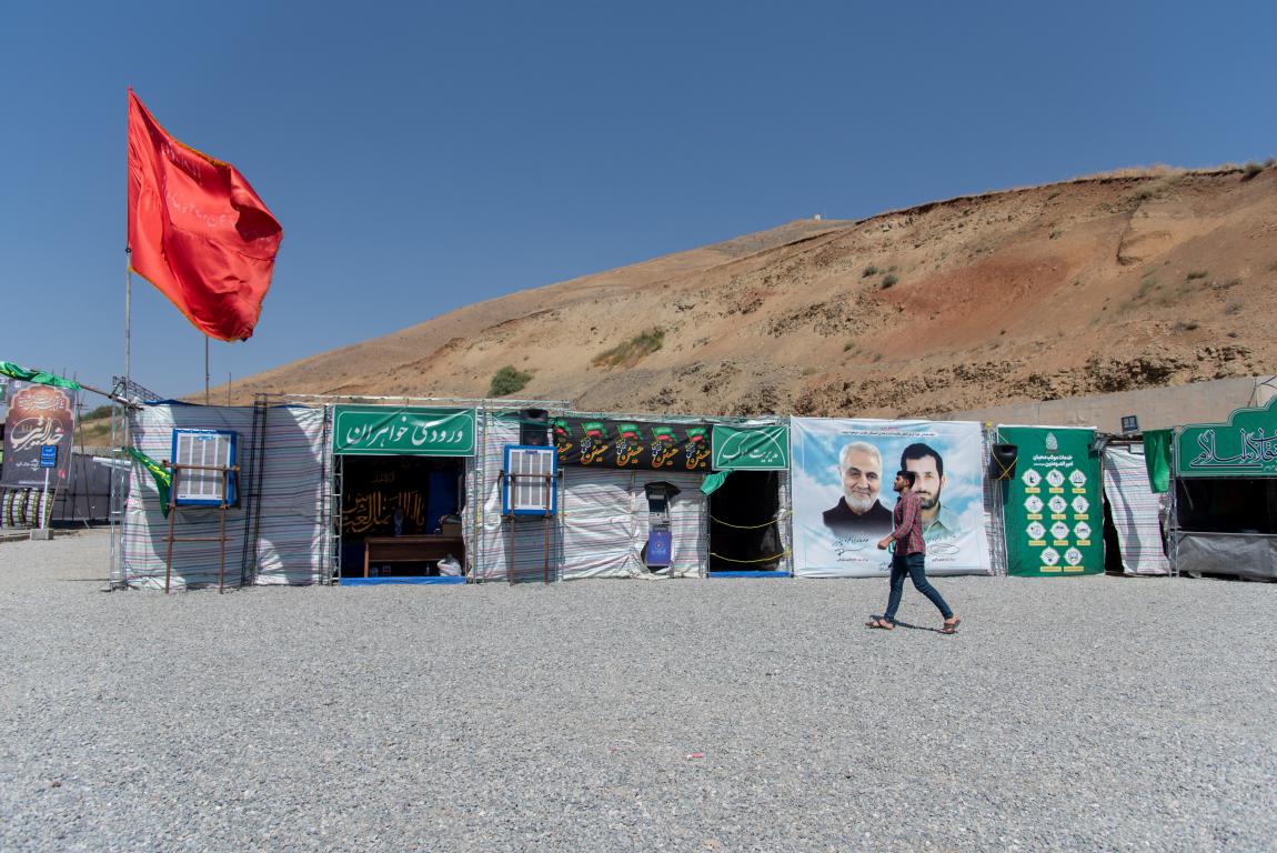 گزارش تصویری تردد زائران اربعین حسینی از مرز تمرچین