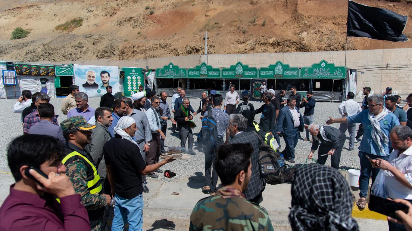 گزارش تصویری تردد زائران اربعین حسینی از مرز تمرچین