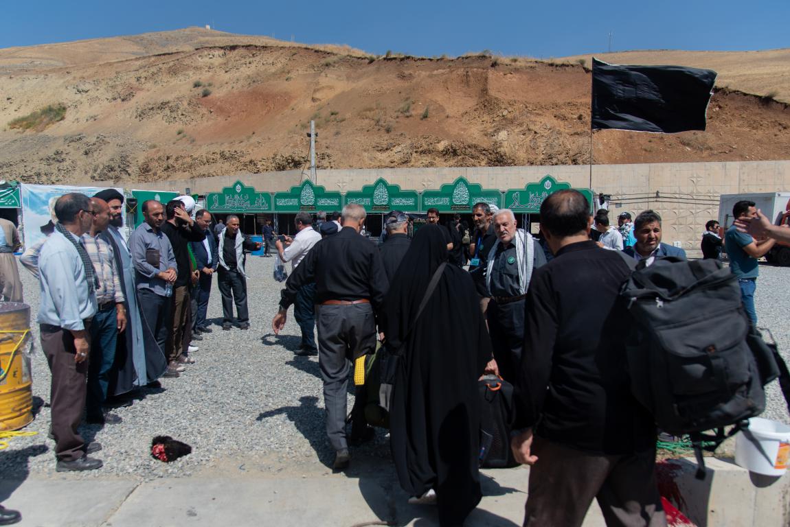 گزارش تصویری تردد زائران اربعین حسینی از مرز تمرچین