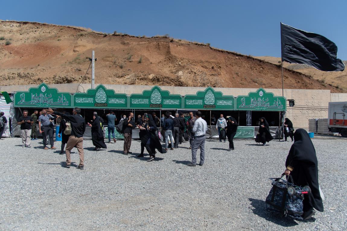 گزارش تصویری تردد زائران اربعین حسینی از مرز تمرچین