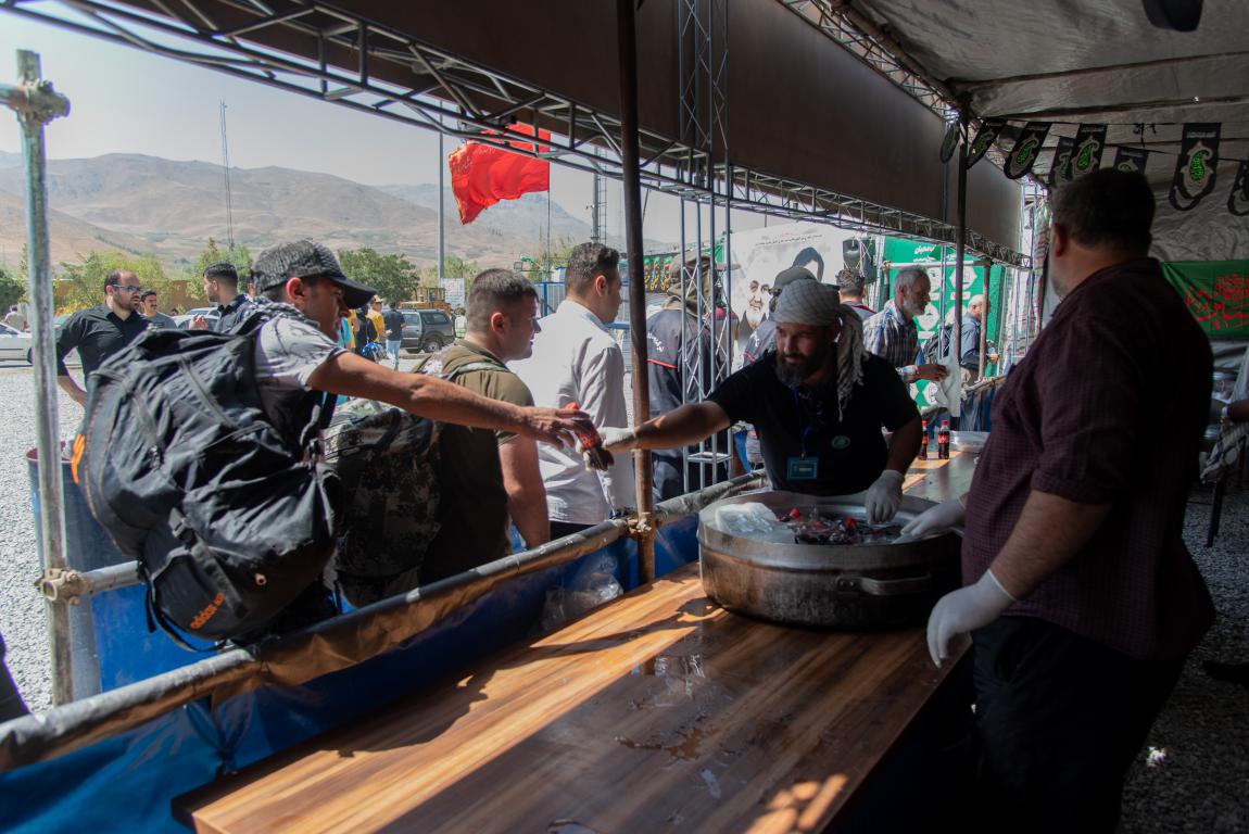 گزارش تصویری تردد زائران اربعین حسینی از مرز تمرچین