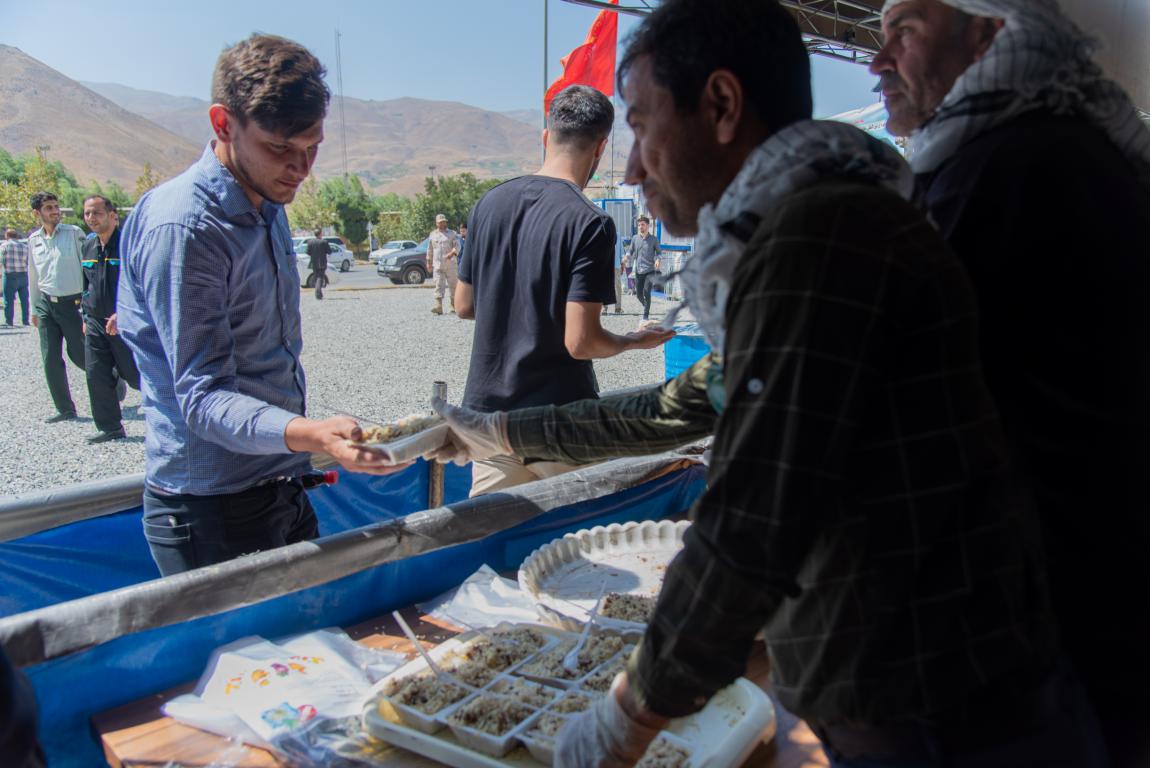 گزارش تصویری تردد زائران اربعین حسینی از مرز تمرچین