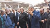 ازدحام زائران  در پایانه مرزی مهران