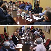 نشست شورای شهر فین با رییس اتاق بازرگانی هرمزگان برگزار شد