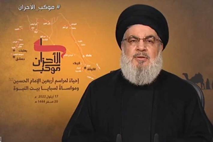 دبیرکل حزب الله لبنان در سخنانی به مناسبت اربعین امام حسین (ع) گفت که مقاومت هرگز از حقوق لبنان کوتاه نخواهد آمد و اجازه برداشت گاز از میدان «کاریش» را به رژیم صهیونیستی نمی‌دهد.