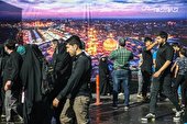 گزارش تصویری | پیاده‌ روی جاماندگان اربعین در تهران - ۲
