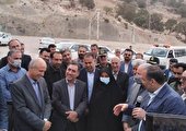 کلنگ زنی اتصال  قطعه اول راه آهن محور ایلام به شبکه ریلی کشور